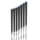 TaylorMade Qi Steel Mens Left Hand Irons 5-SW  Regular - KBS Max 85