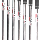 TaylorMade Qi Steel Mens Right Hand Irons 5-SW  Regular - KBS Max 85