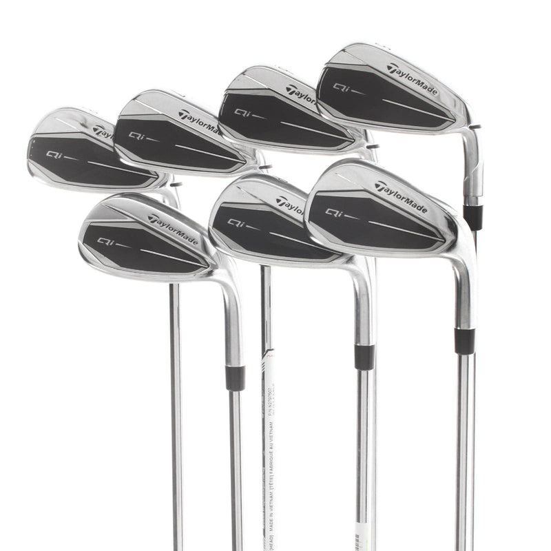 TaylorMade Qi Steel Mens Right Hand Irons 5-SW  Regular - KBS Max 85