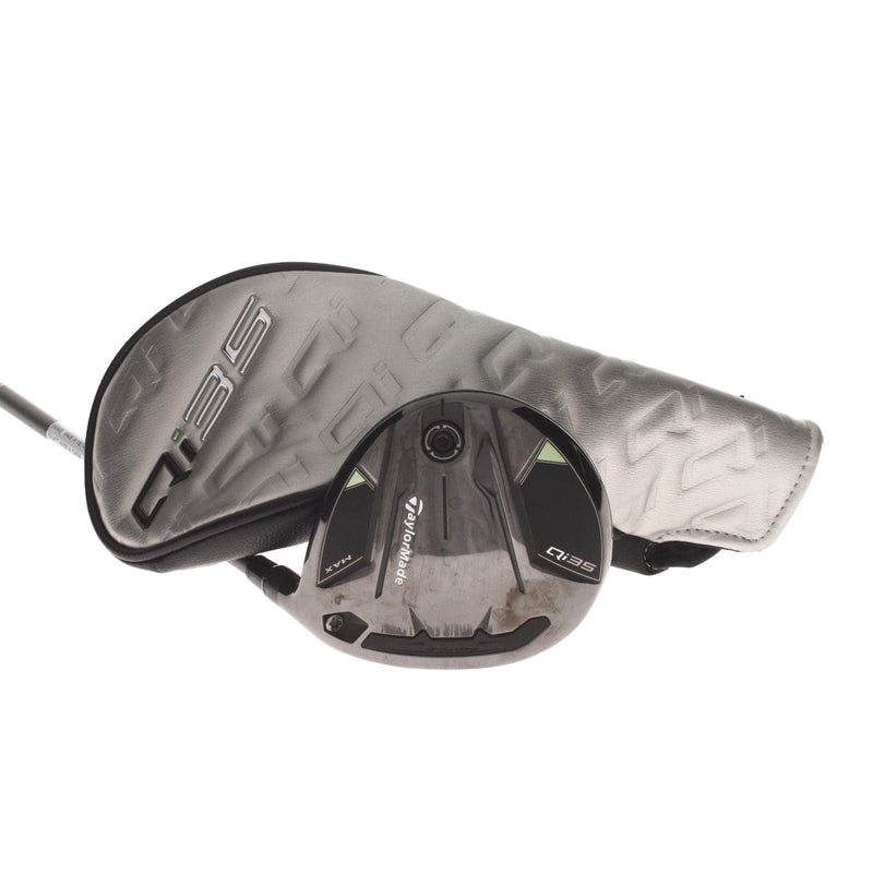 TaylorMade Qi35 Max Graphite Mens Right Hand Fairway 3 Wood 15.5* Regular - Fujikura Airspeeder 50-R