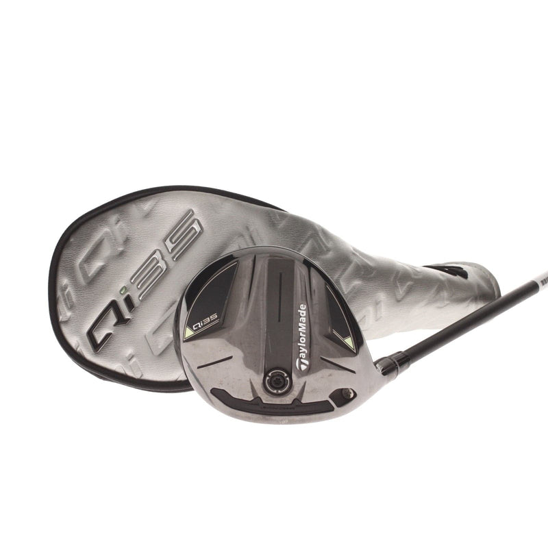 TaylorMade Qi35 Graphite Mens Left Hand Fairway 3 Wood 15* Regular - Fujikura Ventus Blue 5-R