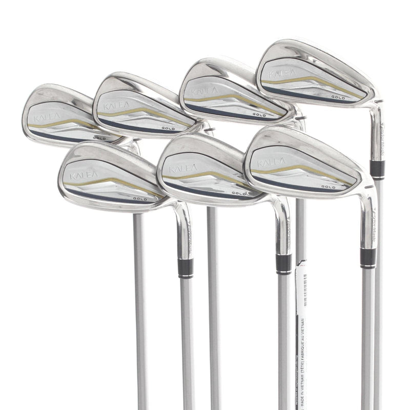 TaylorMade Kalea Graphite Ladies Right Hand Irons 6-AW+SW   - TaylorMade Kalea Gold 40