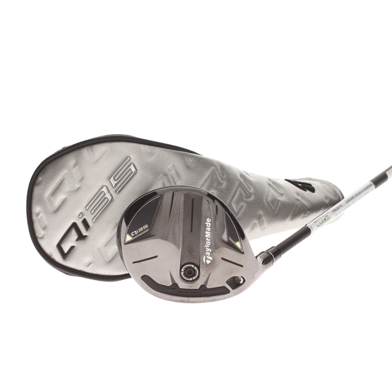 TaylorMade Qi35 Graphite Mens Left Hand Fairway 5 Wood 18* Regular - Fujikura Ventus FW 5-R