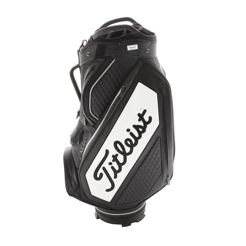 Titleist Tour Series Premium StaDry Cart Bag - Black/White