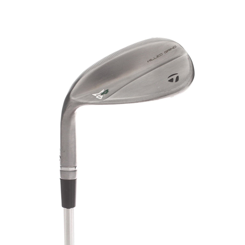 TaylorMade Milled Grind 4 Steel Mens Left Hand Sand Wedge 56* 12 Bounce SB Grind Wedge - Dynamic Gold 115