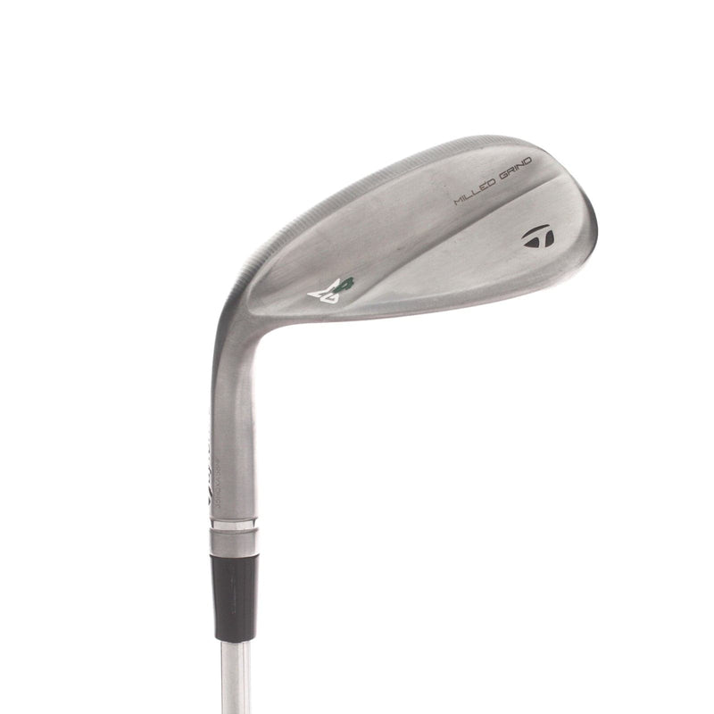 TaylorMade Milled Grind 4 Steel Mens Left Hand Lob Wedge 60* 10 Bounce SB Grind Wedge - Dynamic Gold 115