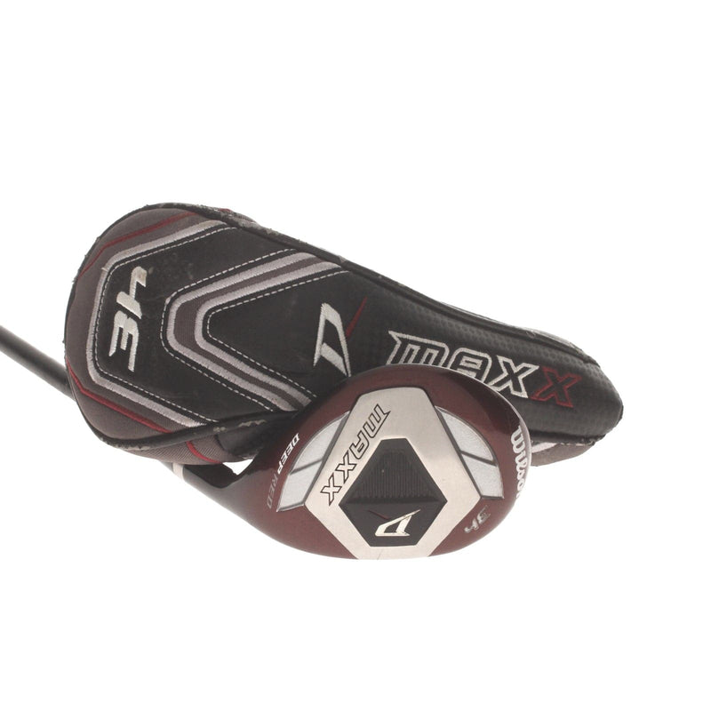 Wilson Deep Red Maxx Graphite Mens Right Hand 3 Hybrid 19* Regular - Wilson Deep Red Max 80