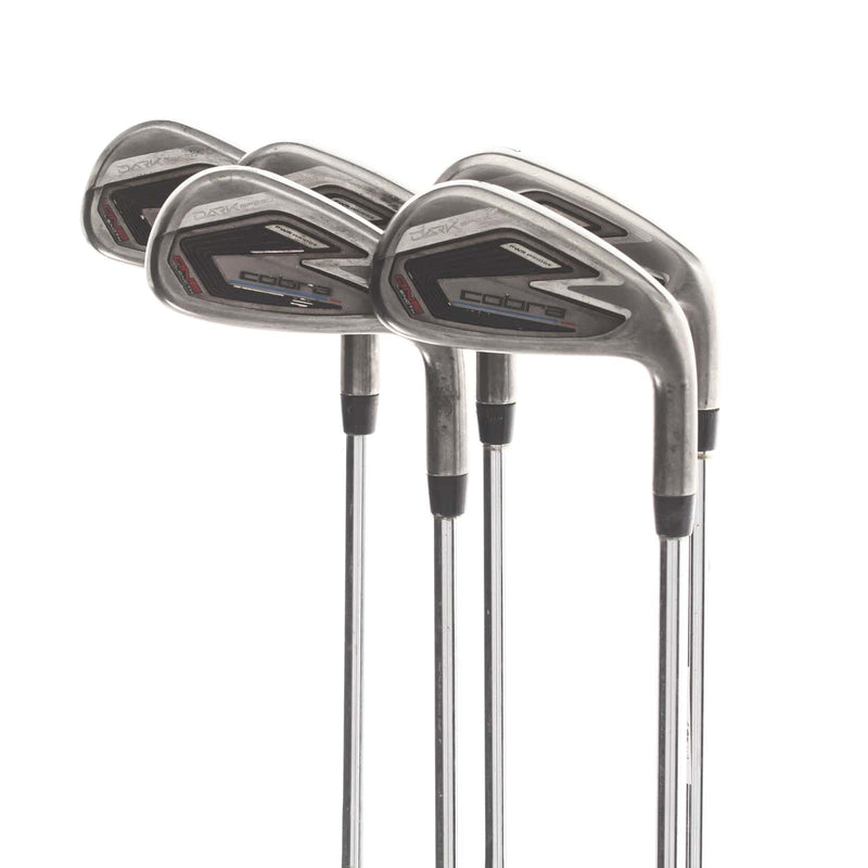 Cobra Darkspeed One Length Steel Mens Right Hand Irons 7-GW Regular - KBS $-Taper Lite