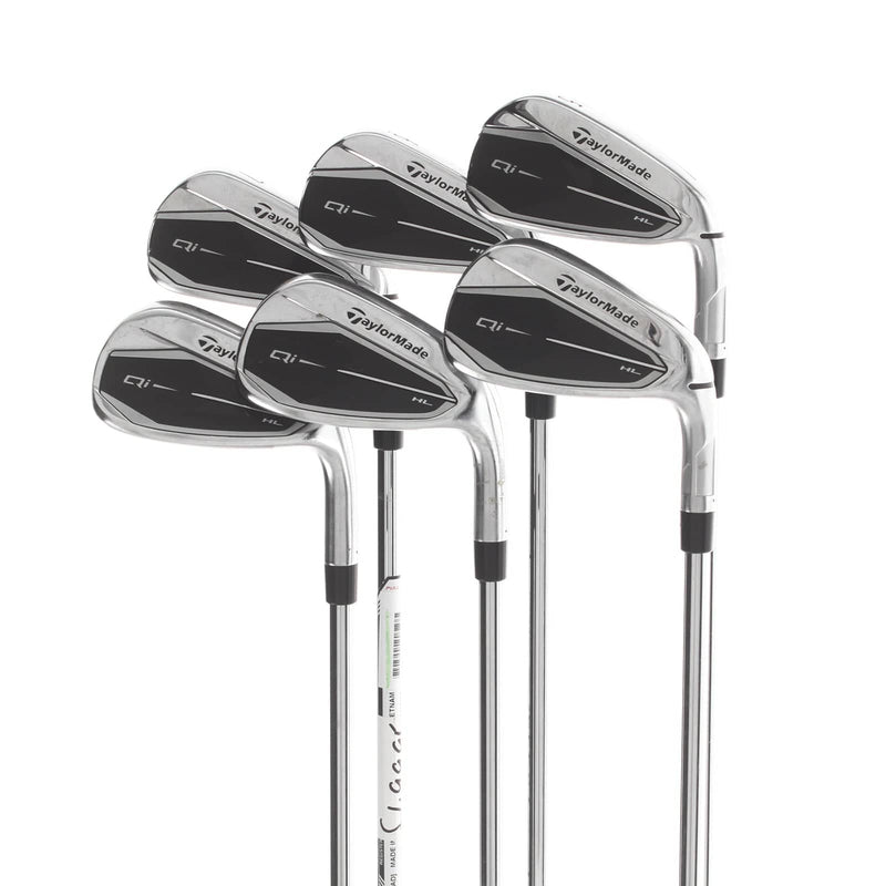 TaylorMade Qi Steel Mens Right Hand Irons 5-PW Regular - KBS Max MT Lite