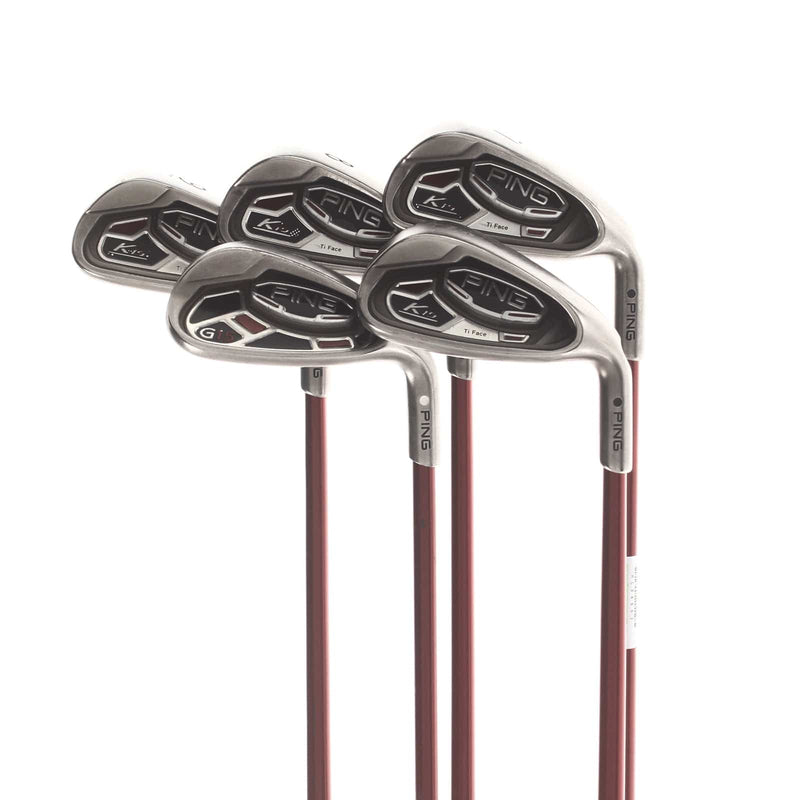 Ping K15 Graphite Mens Right Hand Irons 7-SW Black Dot Regular - Ping TFC149