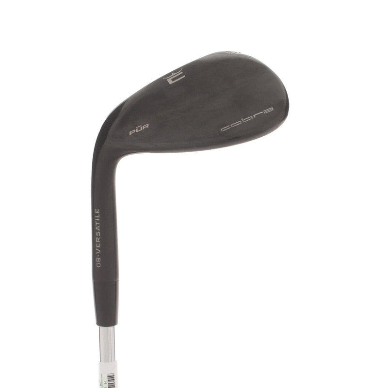 Cobra King PUR Steel Mens Left Hand Gap Wedge 52* 8 Bounce Versatile Grind Wedge - True Temper