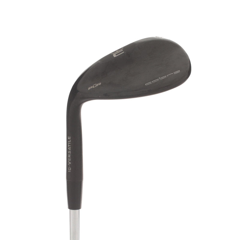 Cobra King PUR Steel Mens Left Hand Sand Wedge 56* 10 Bounce Versatile Grind Wedge - True Temper
