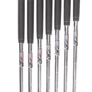 Ping I-Series E1 Steel Mens Left Hand Irons 5-UW Yellow Dot 1.5* Upright Regular - Ping CFS Distance