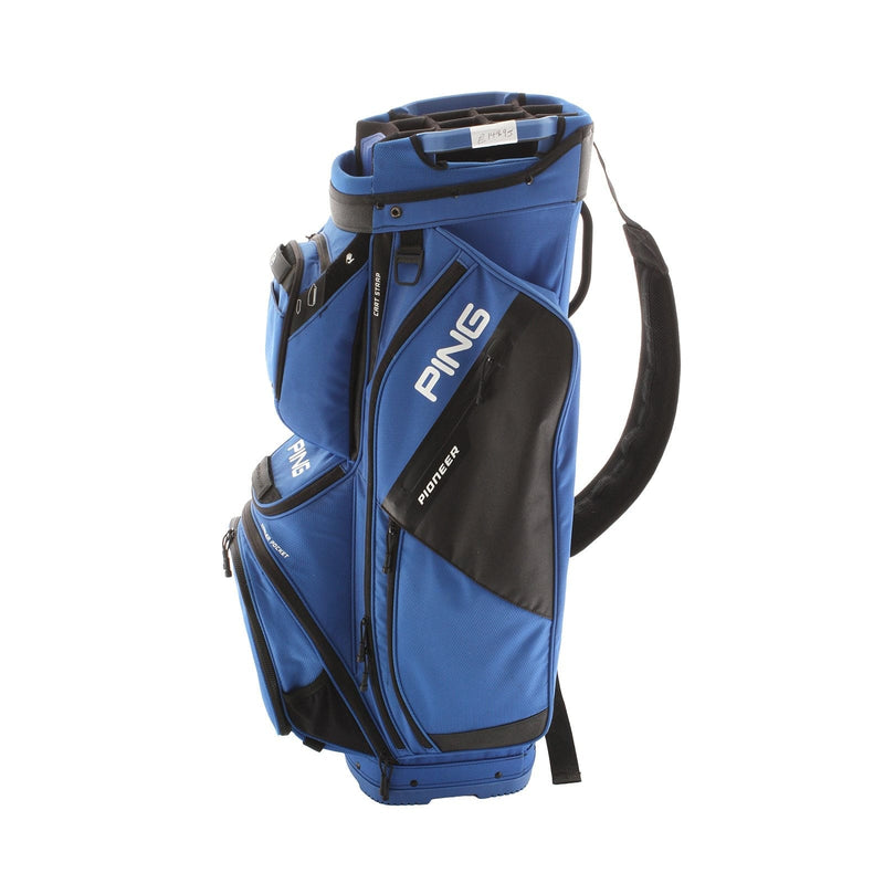 Ping Pioneer Cart Bag - Blue/Black/White