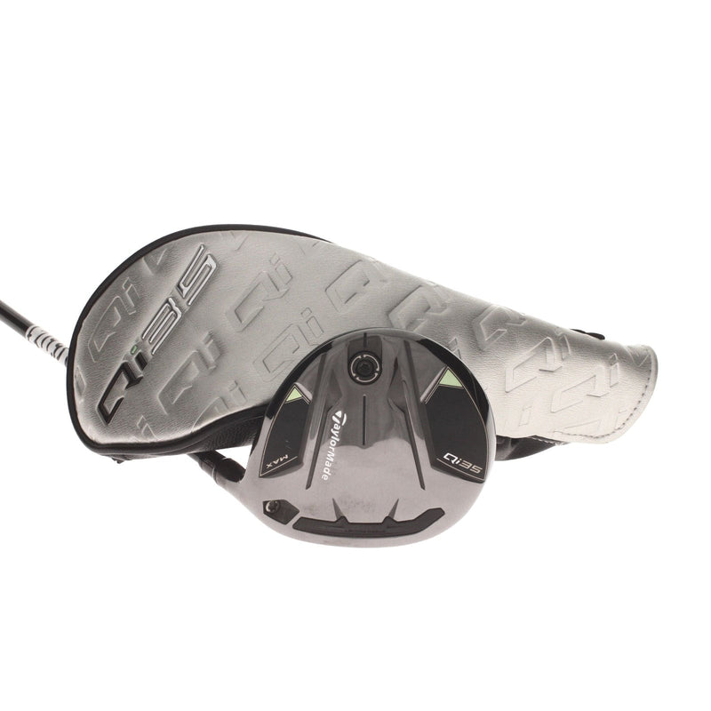 TaylorMade Qi35 Max Graphite Mens Right Hand Fairway 3 Wood 15.5* Stiff - Hzrdus Smoke Red RDX 6.0 60g