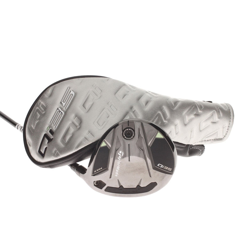 TaylorMade Qi35 Max Graphite Mens Right Hand Fairway 5 Wood 18.5* Stiff - Hzrdus Smoke Red RDX 6.0 70g
