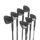 Cobra King Tour Black Steel Mens Right Hand Irons 4-PW Stiff - KBS $-Taper 120