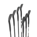 Cobra King Tour Black Steel Mens Right Hand Irons 4-PW Stiff - KBS $-Taper 120
