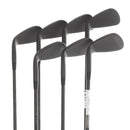 Cobra King Tour Black Steel Mens Right Hand Irons 4-PW Stiff - KBS $-Taper 120