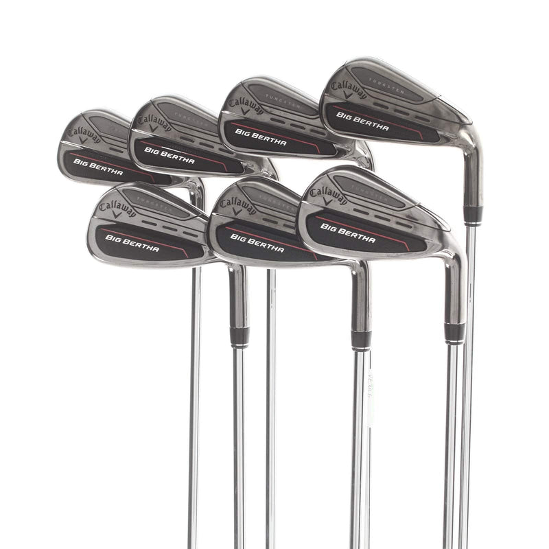 Callaway Big Bertha 2023 Steel Mens Right Hand Irons 4-PW Regular - True Temper Elevate MPH 85