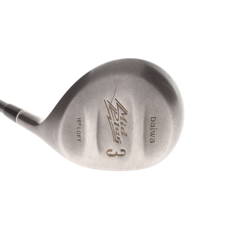 Daiwa Mid Plus Graphite Mens Right Hand Fairway 3 Wood 16* Regular - Daiwa