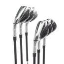 TaylorMade Qi Graphite Mens Left Hand Irons 5-PW Regular - Fujikura Ventus TR 6-R