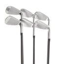 TaylorMade Qi Graphite Mens Left Hand Irons 5-PW Regular - Fujikura Ventus TR 6-R