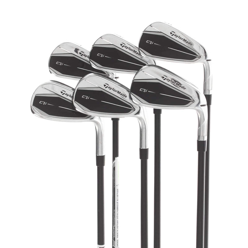 TaylorMade Qi Graphite Mens Right Hand Irons 5-PW Regular - Fujikura Ventus TR 6-R