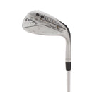 Callaway Jaws Raw Steel Mens Right Hand Sand Wedge 54* 12 Bounce W Grind Wedge - Dynamic Gold Spinner
