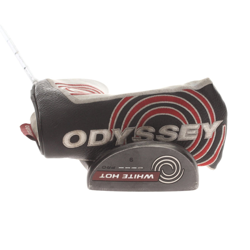 Odyssey White Hot Pro 9 Mens Right Hand Putter 34.5" Mallet - Super Stroke Tour 2.0