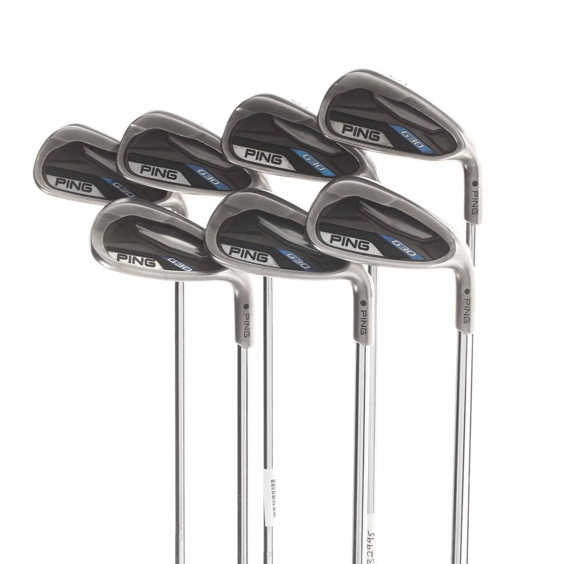 Ping G30 Steel Mens Right Hand Irons 5-SW Black Dot Regular - Ping CFS