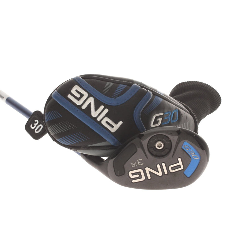 Ping G30 Graphite Mens Right Hand 3 Hybrid 18* Regular - Ping TFC 419
