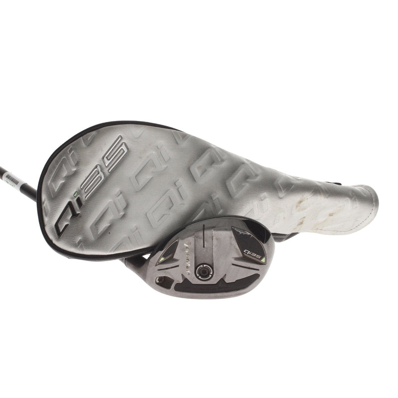 TaylorMade Qi35 Steel/Graphite Mens Right Hand 3 Hybrid 19* Stiff - Mitsubishi Chemical Kaili HY 85s