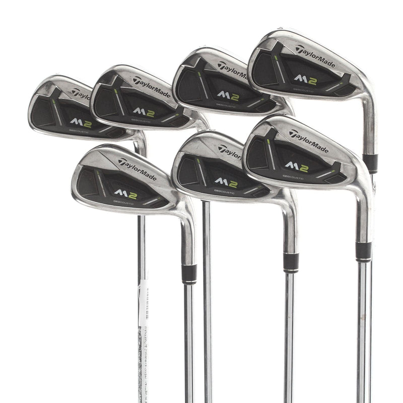TaylorMade M2 2017 Steel Mens Right Hand Irons 4-PW Regular - REAX 88