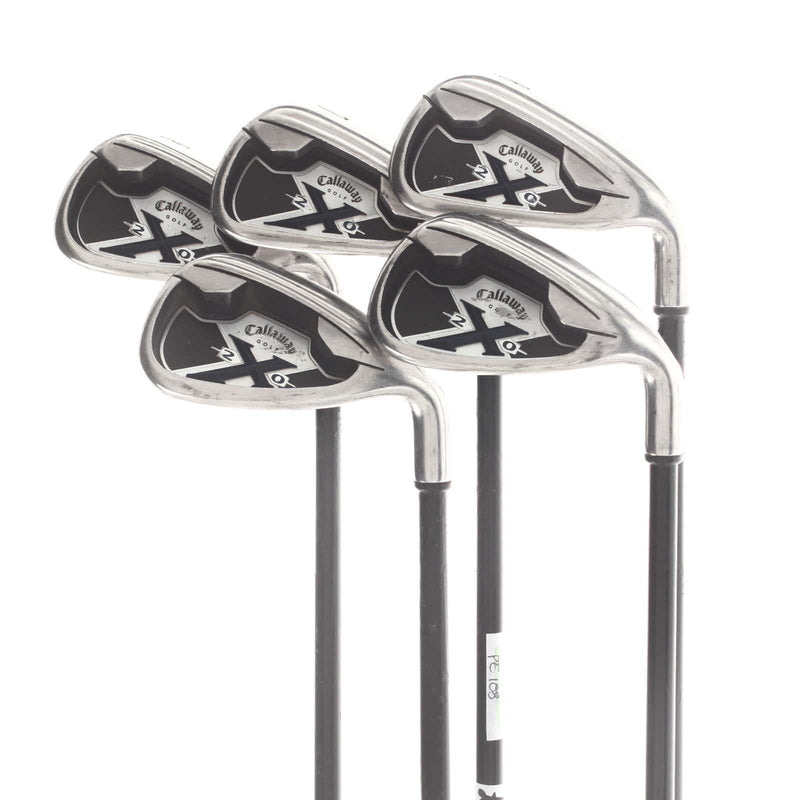 Callaway X-20 Graphite Mens Right Hand Irons 6-PW Stiff - Callaway X 75g