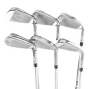 TaylorMade Qi Steel Mens Left Hand Irons 5-PW Regular - KBS Max MT 85