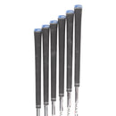 TaylorMade Qi Steel Mens Left Hand Irons 5-PW Regular - KBS Max MT 85