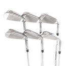 TaylorMade Qi Steel Mens Left Hand Irons 5-PW Regular - KBS Max MT 85