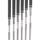 TaylorMade Qi Steel Mens Left Hand Irons 5-PW Regular - KBS Max MT 85