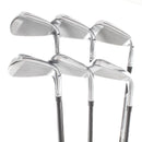 TaylorMade Qi Graphite Mens Left Hand Irons 5-PW Regular - Fujikura Ventus TR Blue 6-R