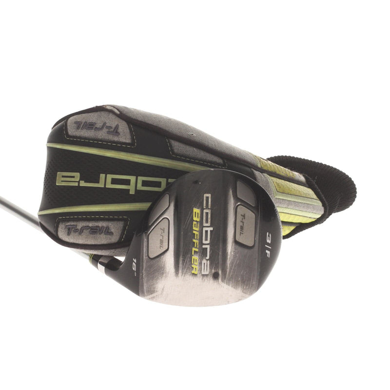 Cobra King Baffler T-Rail Graphite Mens Right Hand Fairway 3 Wood 16* Stiff - Graphite Design Tour AD Baffler 65g