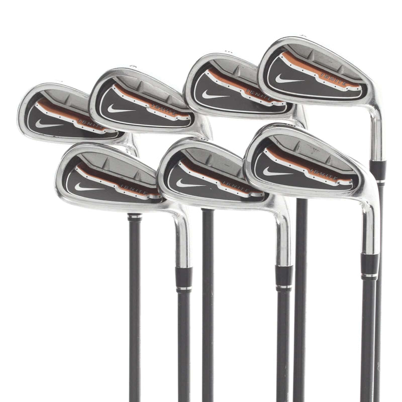 Nike Ignite Graphite Mens Right Hand Irons 4-PW Regular - UST Ignite