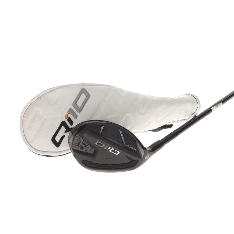 TaylorMade Qi10 Graphite Mens Left Hand 5 Hybrid 25* Regular - Fujikura Ventus TR Blue 6-R