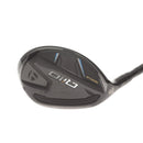 TaylorMade Qi10 Graphite Mens Left Hand 5 Hybrid 25* Regular - Fujikura Ventus TR Blue 6-R