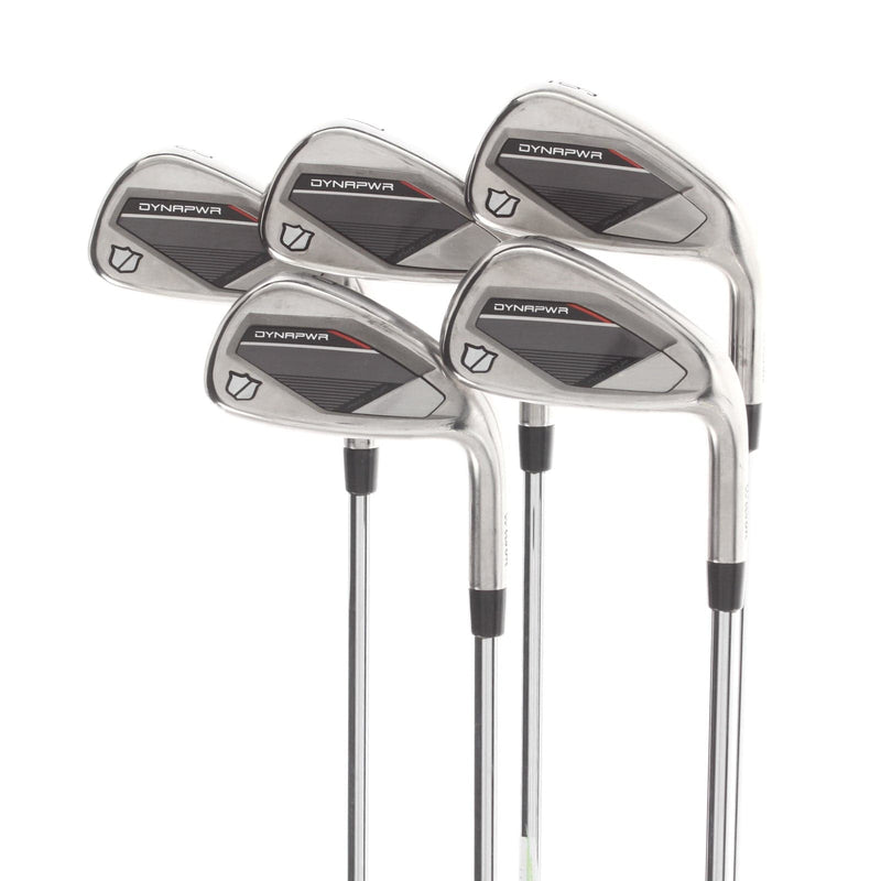 Wilson Dynapwr Max Steel Mens Right Hand Irons 6-PW Stiff - KBS Max Ultralite