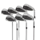 TaylorMade Qi Steel Mens Right Hand Irons 5-SW Regular - KBS Max 85