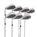 TaylorMade Qi Steel Mens Left Hand Irons 5-SW Regular - KBS Max 85