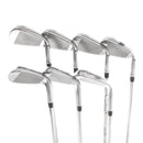 TaylorMade Qi Steel Mens Left Hand Irons 5-SW Regular - KBS Max 85