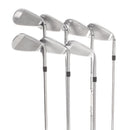 TaylorMade Qi Steel Mens Left Hand Irons 5-SW Regular - KBS Max 85