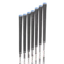 TaylorMade Qi Steel Mens Left Hand Irons 5-SW Regular - KBS Max 85